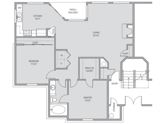 12200 Overbrook Lane 1-2 Beds Apartment, Condo for Rent - Photo Gallery 3